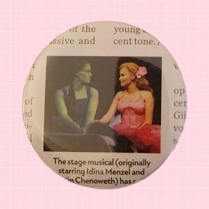 Wicked Musical 2" Pin
